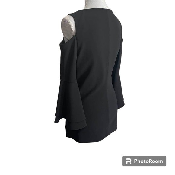 Boston Proper Travel Collection Cold Shoulder Double Ruffle Long Sleeves… - Picture 9 of 16